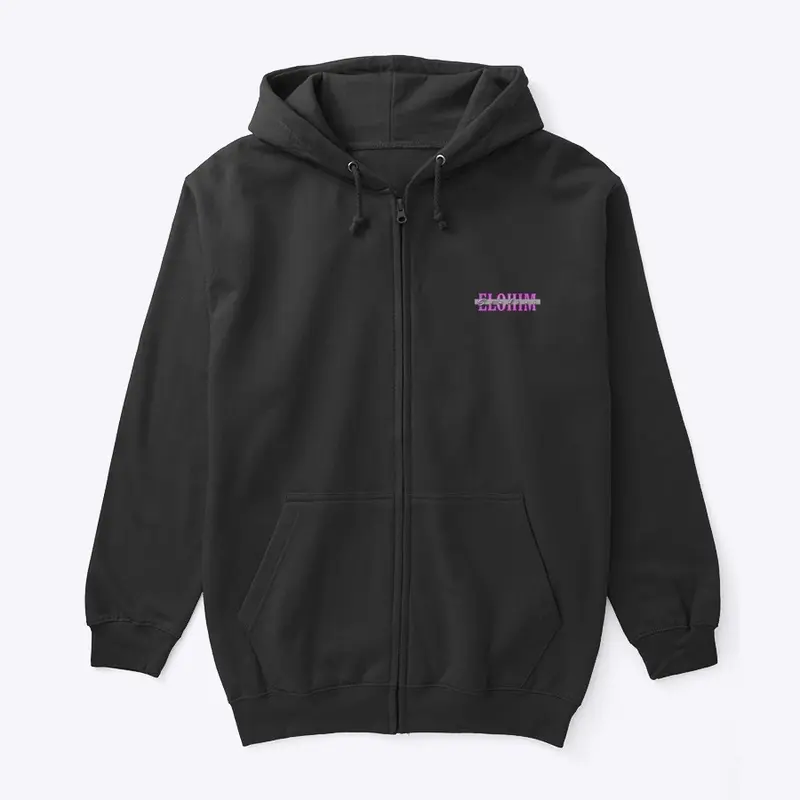 “Elohim Studios” Zip Up Hoodie